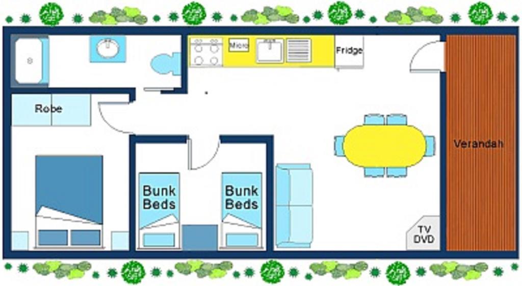 Hamilton Caravan Park Ruang foto
